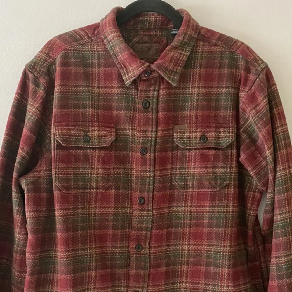 Orvis Button Up Flannel Shirt